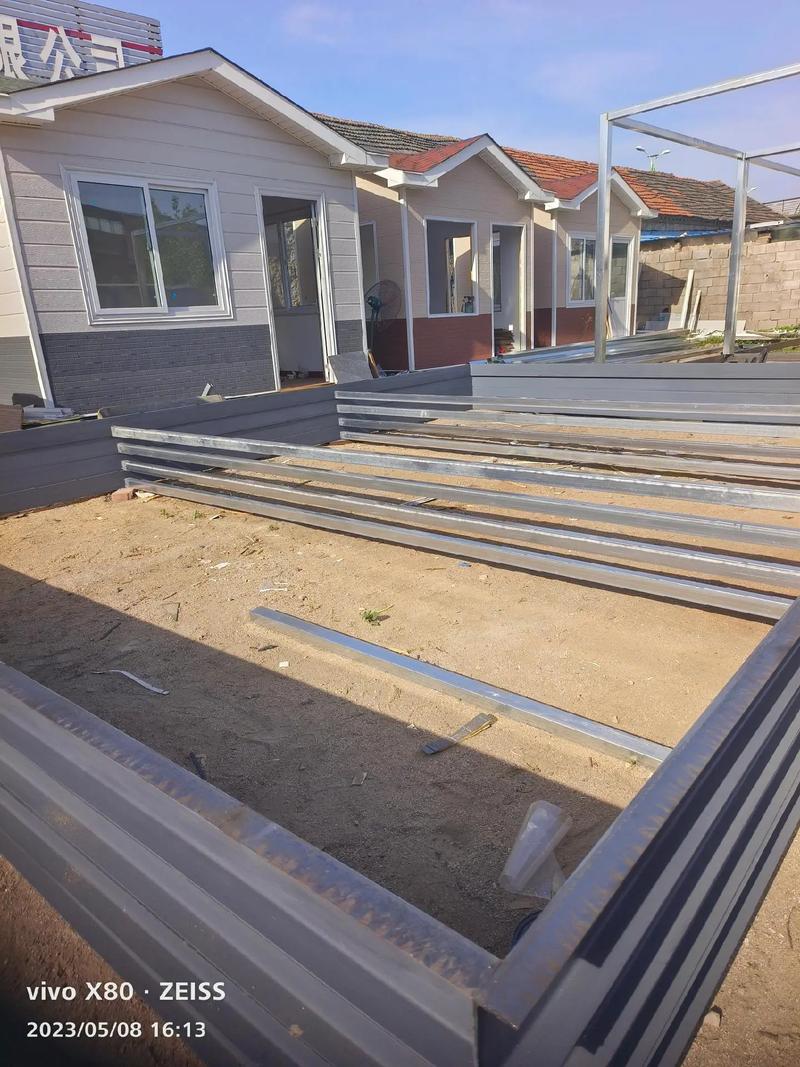 輕鋼結(jié)構(gòu)集成房屋#施工現(xiàn)場(chǎng)實(shí)拍 #裝配式建筑